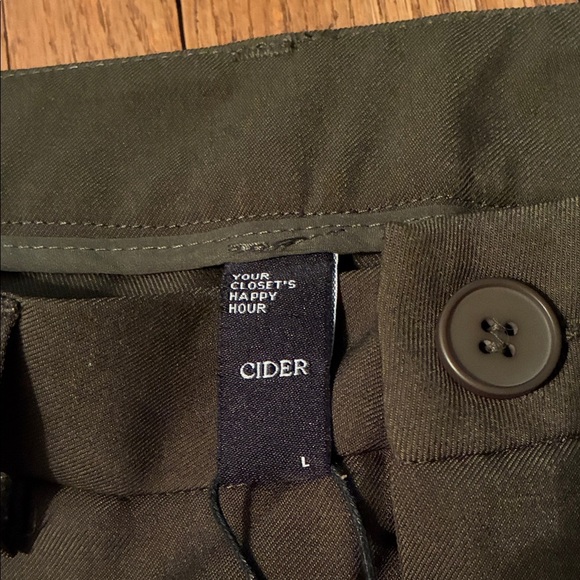 Cider Women's Olive Green Trousers - Picture 2 of 14